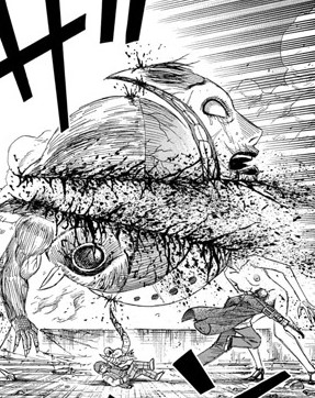 あやの 彼岸島の凸凹様戦 ダクソのオーンスタインとスモウみたいに片方を倒したら吸収してパワーアップする展開かと思ったらザンッで同時撃破か やりおる T Co Yiyz9tnryy Twitter