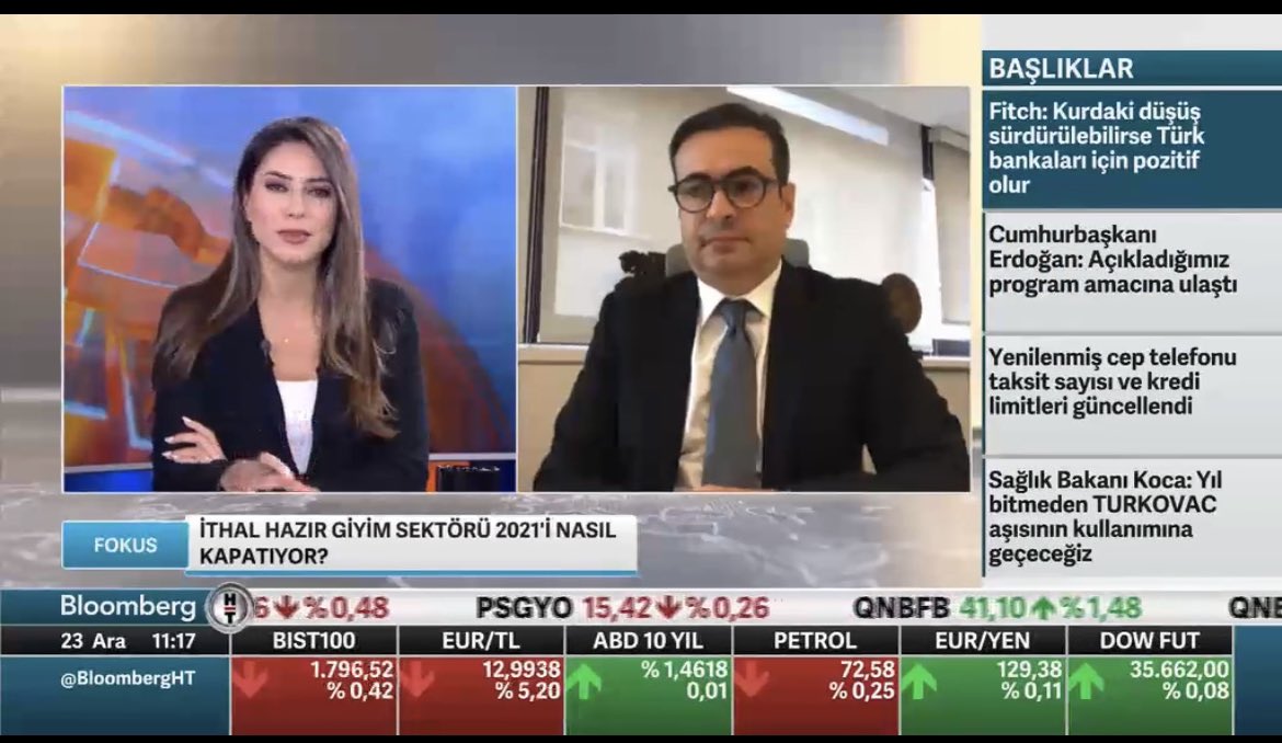 TMdernegi's tweet photo. Başkanımız @izzetstamati Bloomberg Ht de @guzemyilmaz  in sunduğu Fokus  programında Yabancı markalar için 2021 yılını kur farklarının yansımalarını indirimlerini ve bu markaların alış veriş turizmine etkilerini konuştu. https://t.co/WmU1DRvEEX https://t.co/CWbeem9HBK