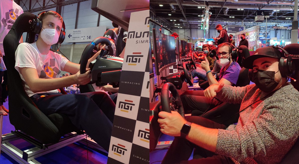 MundoGT's tweet photo. Mención especial a @BenQ_Spain que lleva varios años no solo apostando por nosotros sino por el simracing en general.

Una vez más, gracias a los MOBIUZ #E3415R las #FinalesSCE fueron un éxito en la #AmazonGamergy2021.

Si buscáis monitores ¡ya sabéis que regalar estas navidades! https://t.co/t1Finiweh4