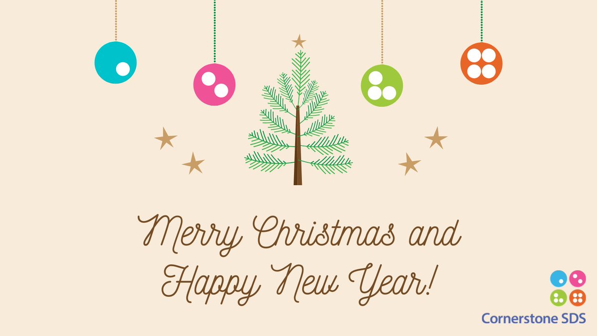 CornerstoneSDS's tweet photo. We look forward to working with you, and welcoming new clients, in 2022! Scroll down to see our office and phone line opening hours for the festive period.

With best wishes, from all the team here at Cornerstone SDS. https://t.co/bj6BPHzaKC