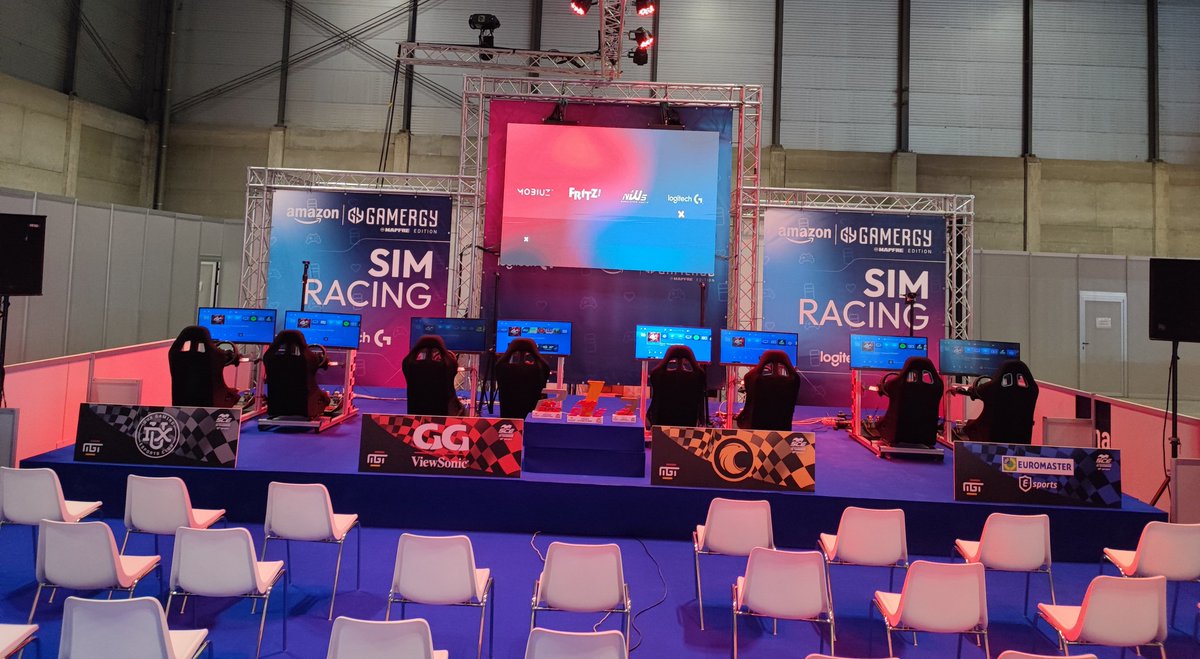 MundoGT's tweet photo. Mención especial a @BenQ_Spain que lleva varios años no solo apostando por nosotros sino por el simracing en general.

Una vez más, gracias a los MOBIUZ #E3415R las #FinalesSCE fueron un éxito en la #AmazonGamergy2021.

Si buscáis monitores ¡ya sabéis que regalar estas navidades! https://t.co/t1Finiweh4