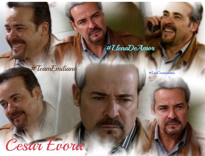 #LlenaDeAmor, lunes a viernes a las 6:55 a. m. MEX / 3:10 p. m. MEX, solo por #Tlnovelas #CesarEvora 👑