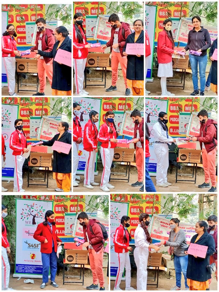 _WeRiseTogether's tweet photo. #SheHygiene #Drive15
What you give to society, that comes back to you.
#WeRiseTogether team gave hope to over 123 deprived schoolgirls, as we provided compostable #sanitarypads for their #MenstrualHygiene.
#SDGs
#periodpoverty https://t.co/P7uOTf2c76