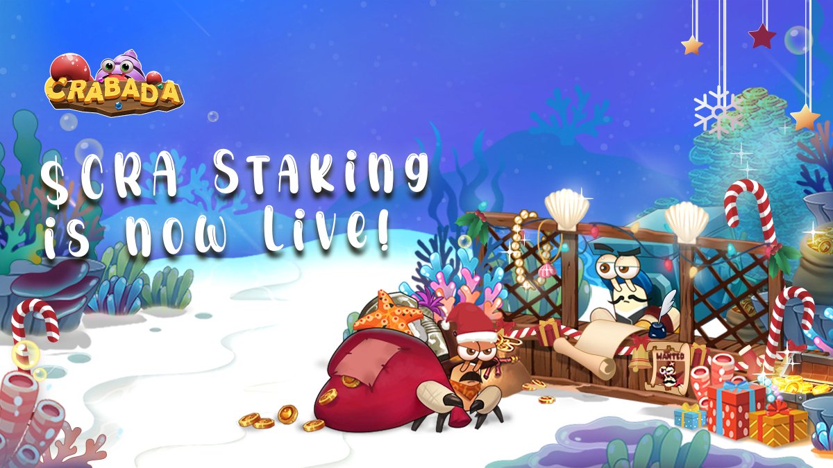 PlayCrabada's tweet photo. 📢We are excited to announce that $CRA staking is now LIVE!🦀🥩

https://t.co/QVLZlZMrrs

Stake $CRA and earn Amulets that can be sold or used for in-game perks🎮

💠Symbol: $CRAM
💠ARC-20 Token
💠Tradable on DEX
💠No supply cap

More details📰
https://t.co/XvqEYEJ5YT

⏬ https://t.co/aR5lmJRpbE