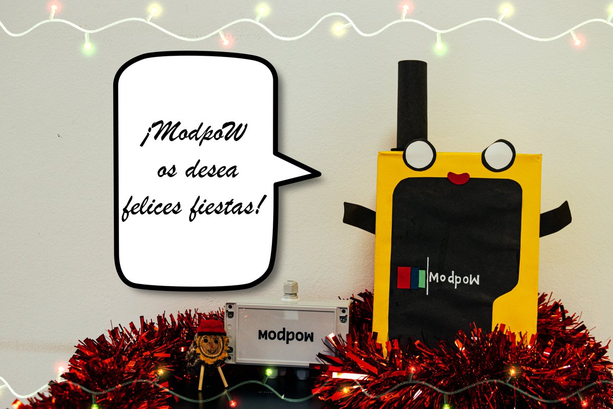 ModpowAgritech's tweet photo. Os deseamos unas ¡𝑭𝒆𝒍𝒊𝒄𝒆𝒔 𝒇𝒊𝒆𝒔𝒕𝒂𝒔!

🥰 Gracias a todos por confiar en nosotros para hacer realidad vuestros proyectos.

Otro año que se va lleno de aprendizajes, desafíos, éxitos y colaboraciones ¡listos para recibir el 2022 con los brazos abiertos! 🙌 https://t.co/pSyklxO4gd