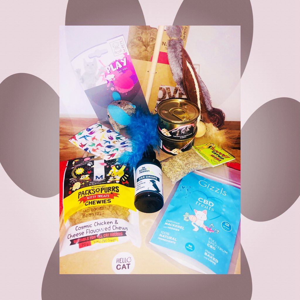 katrikz's tweet photo. Thank you #HelloCatBox and @PetHeavenSA for choosing me as your winner in your Feline Festive Giveaway 🙏🏼😺. It has arrived just in time for my furball’s birthday which is tomorrow 🎉😻 #mykittytriko #mykittyruru #iwon #feelingblessedandthankful 🙏🏼😁 https://t.co/Sc2UC4cF5y