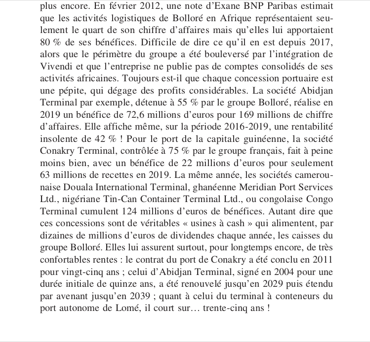 HuguFlavieNARE's tweet photo. @MaixSOME Pour ajouter du sel, piment (le visuel) tiré de "L'empire qui ne veut pas mourir" sous la Direction de #ThomasBorrel.
Mais Dan peu nous devrions jurer allégeance à la Suisse. Car BOLLORÉ Afrique va changer de détenteur 🤧 https://t.co/IYlFPqtL8B