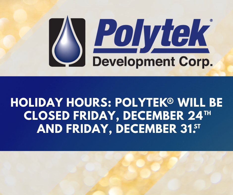 Polytek Development tweet media