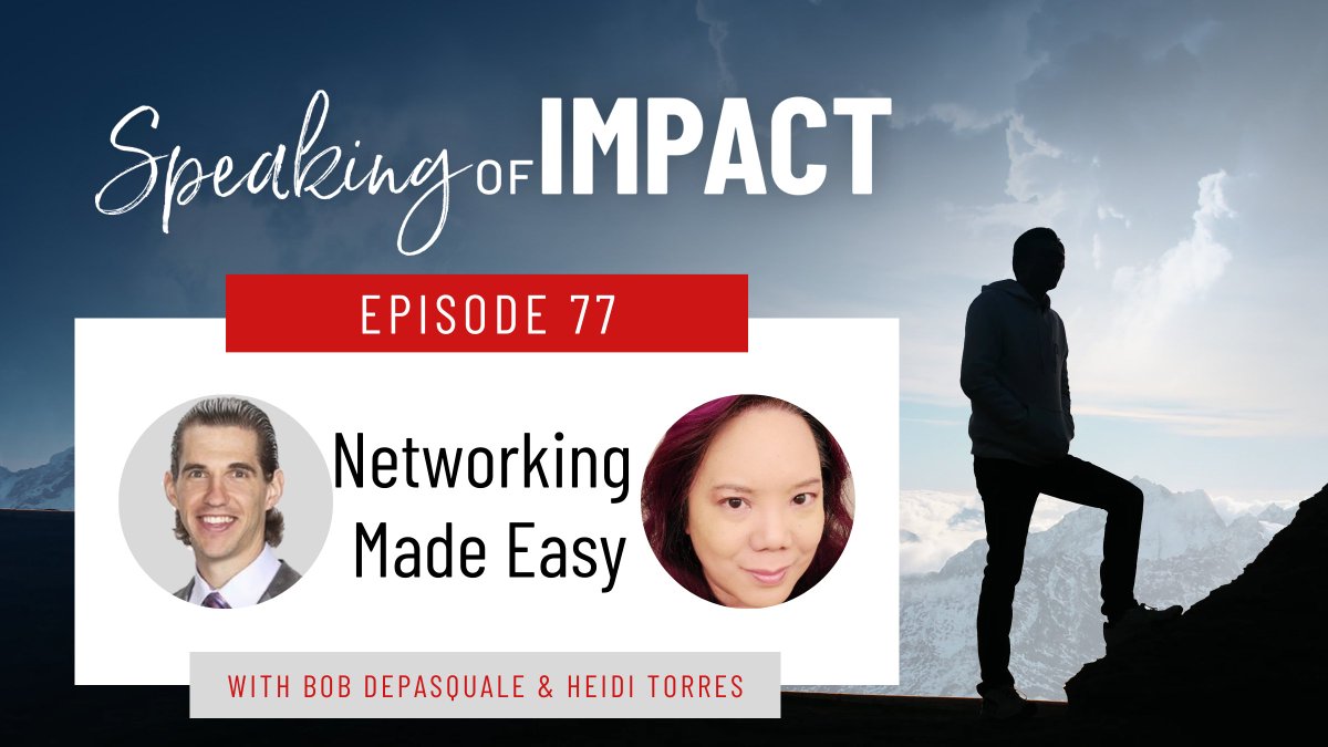 BDePa's tweet photo. It's so easy to meet people these days!
It used to be called networking...
@Htorres37 will tell you how to do it well.
Speaking of Impact episode 77 is live!
https://t.co/81uU8wUk9j
#podcast #impact #networking https://t.co/7PDxHM98Vn