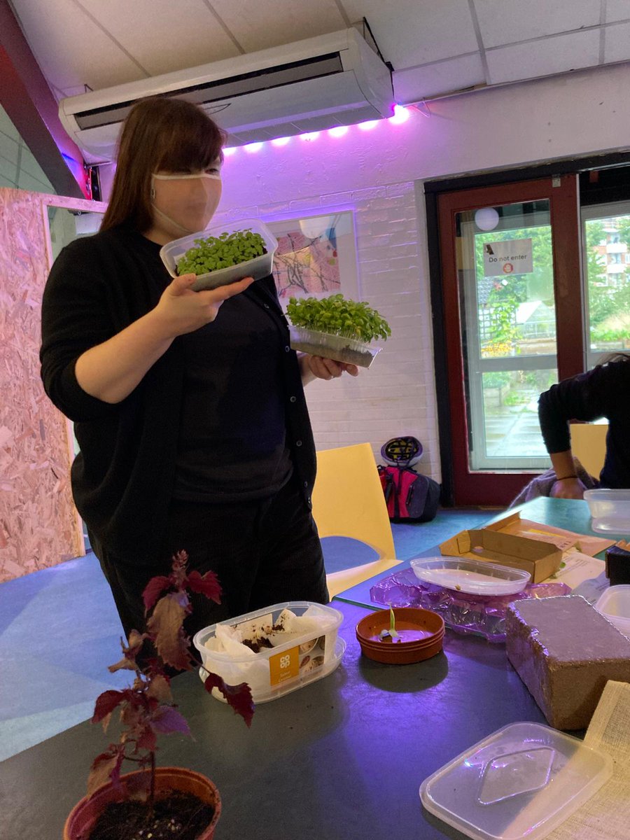 spare_tyre's tweet photo. #12daysofST - day 11
In September we teamed up with @AngelaClerkin @TheAlbanySE8 for the Festival of Radical Care. Our Pods Of Solace sensory installation was complemented by workshops exploring writing as self care, microgreens, and a meeting for carers.
https://t.co/SKOjOHJt8R https://t.co/6sbVm4SCNc