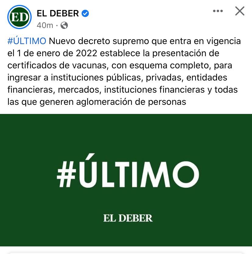 AgustinZambrana's tweet photo. Otra vez haciendo normas para incumplir. Anterior DM se lo pasaron por dónde sabemos. Esto es ILEGAL, no es cuestión de estar vacunados o no (cada cuál decida), sino darle más poder a políticos para mandar sobre ciudadanía. 

Ciudadanos debemos levantar la voz antes que sea tarde https://t.co/hybVU6aRSU