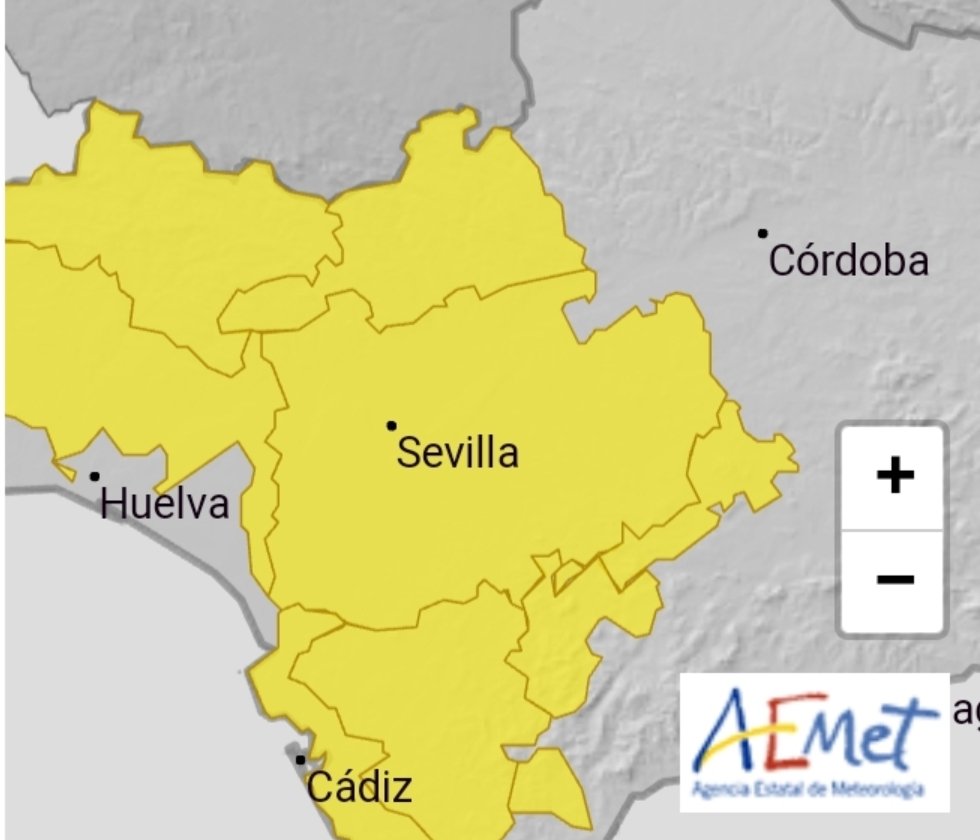 pccasariche's tweet photo. #ProtecciónCivil de #Casariche informa que la @AEMET_Andalucia a partir de hoy, nos encontramos en Nivel Amarillo por fenómenos meteorológicos.... cualquier incidencia ☎️  112 @E112Andalucia la cual coordinará y activará a los servicios de #emergencias https://t.co/uif6OhvuLV
