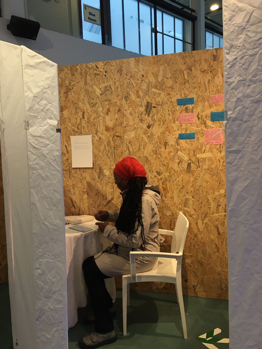 spare_tyre's tweet photo. #12daysofST - day 11
In September we teamed up with @AngelaClerkin @TheAlbanySE8 for the Festival of Radical Care. Our Pods Of Solace sensory installation was complemented by workshops exploring writing as self care, microgreens, and a meeting for carers.
https://t.co/SKOjOHJt8R https://t.co/6sbVm4SCNc