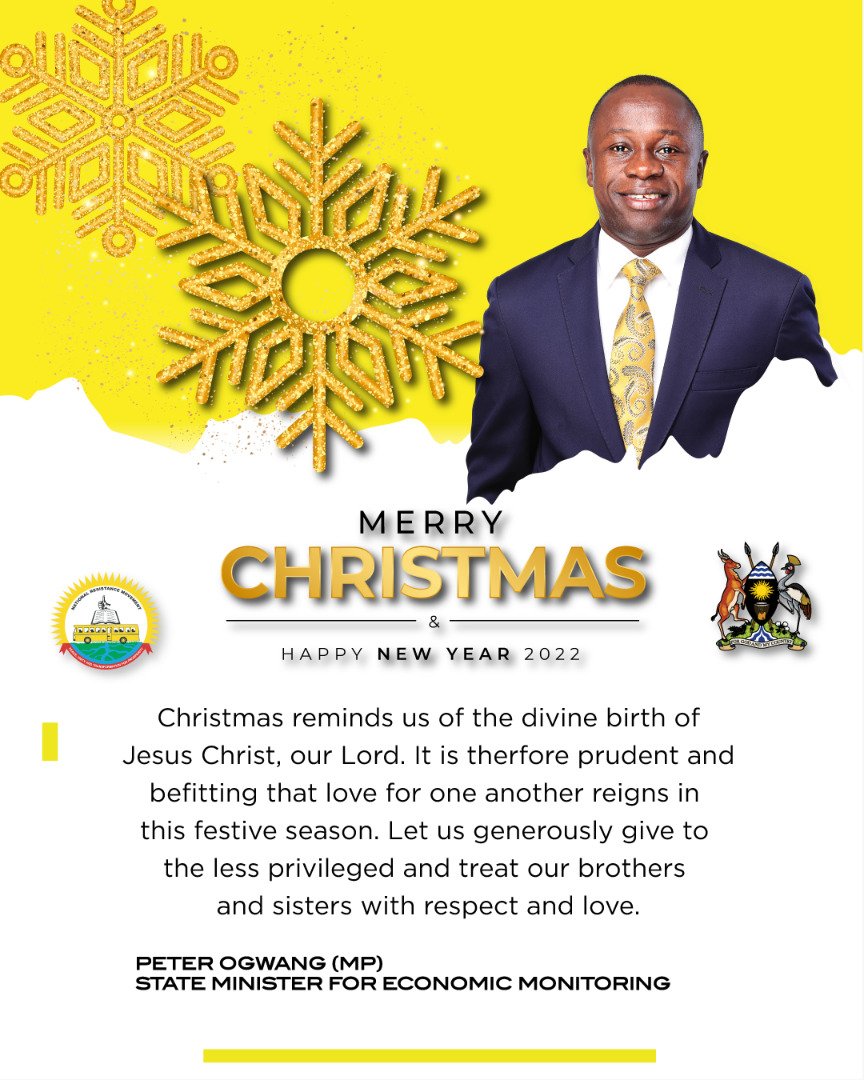 Mp Christmas 2022 Peter Ogwang On Twitter: "I Wish You All A Merry Christmas And Happy New  Year 2022. Https://T.co/X34W88Gwvm" / Twitter