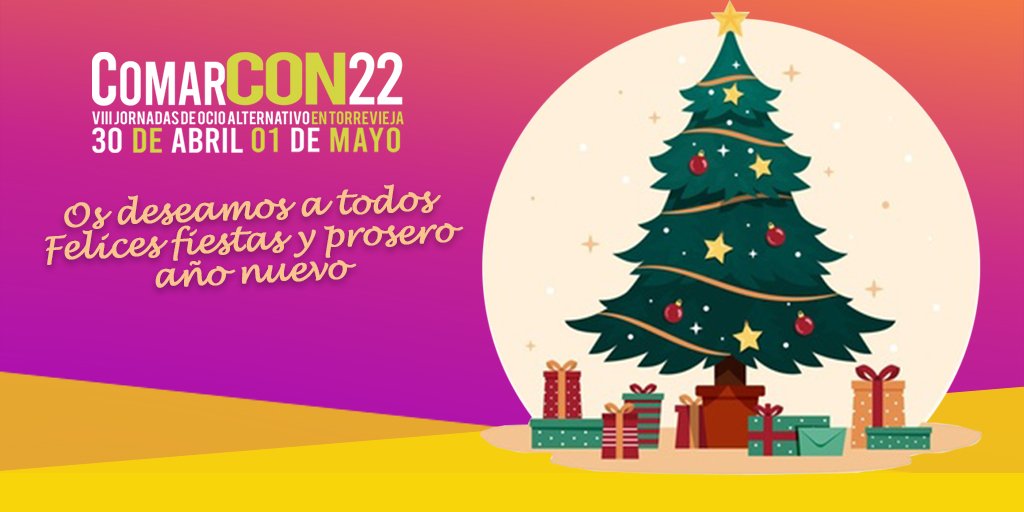 Felices fiestas a todos los grandes amigos de La ComarCON. 

Esperamos poder veros a muchos en el 2022 y poder disfrutar juntos de nuestros hobies favoritos.

#navidad #navidad2021 #felicesfiestas #feliznavidad #xmas #merrychristmas🎄