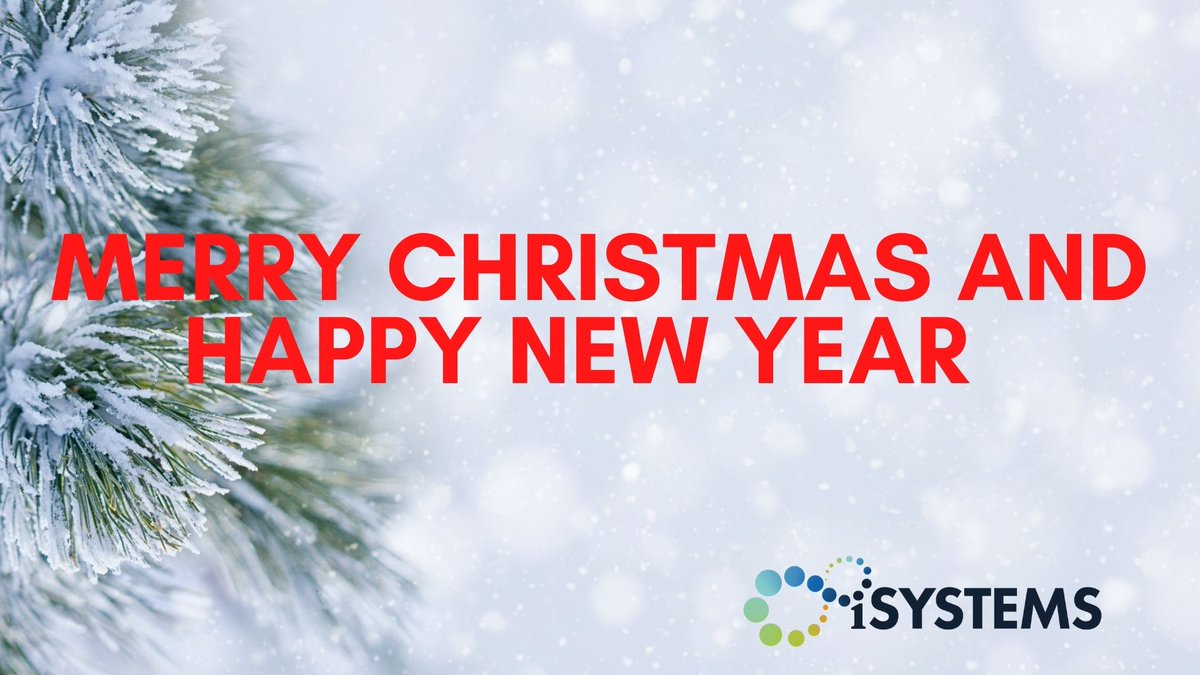 iSYSTEMS_Int's tweet image. iSYSTEMS Integration would like to thank you for your collaboration, trust and support in making 2021 a great year. We wish you a safe and cheerful Christmas and New Year, and look forward to working with you in 2022.
