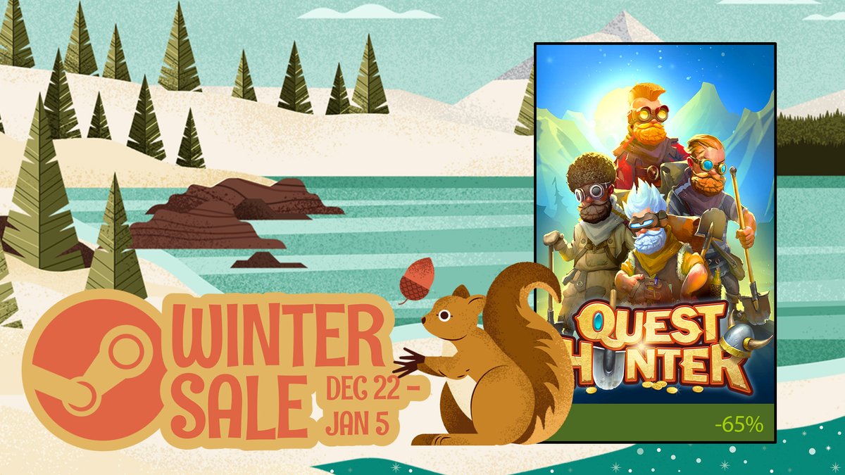 #SteamWinterSale is live!
Take friends and play couch co-op on the holidays!

store.steampowered.com/news/app/48700…
