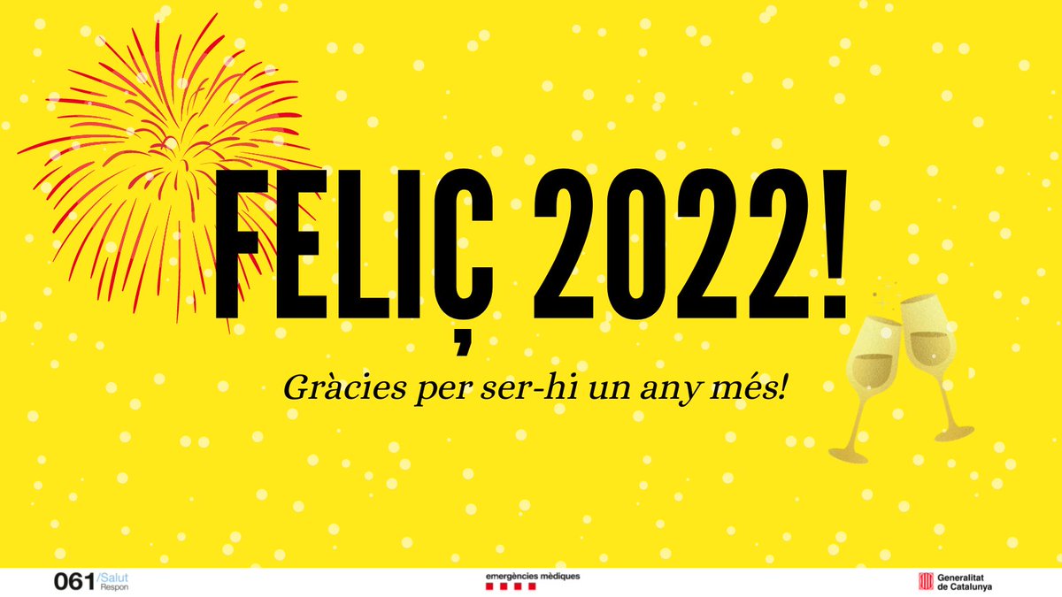 semgencat's tweet photo. El #SEM es desitja una molt bona entrada d'any a totes i tots! 🥂 https://t.co/HbjbUX7fHG