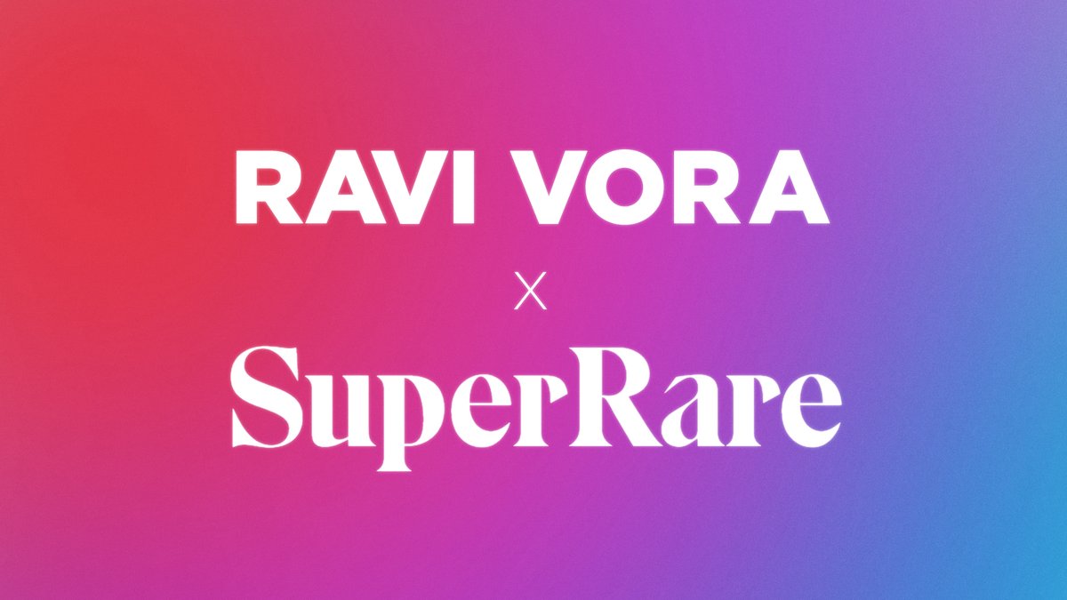 RaviVora's tweet photo. I'VE BEEN ACCEPTED TO SUPERRARE! 🥺🥲💙💎

This has been such an important goal of mine and I appreciate all of you who have supported me along the way.

Truly feels like such an important milestone in my story as an artist and I'm incredibly excited to keep building. https://t.co/sfk1BtPOT9