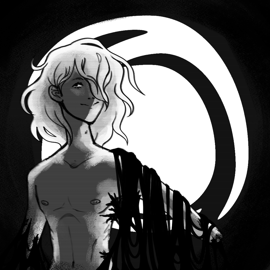 strike9poison's tweet photo. komaeda as tma entities part 2: the dark https://t.co/KKupkW5HBM