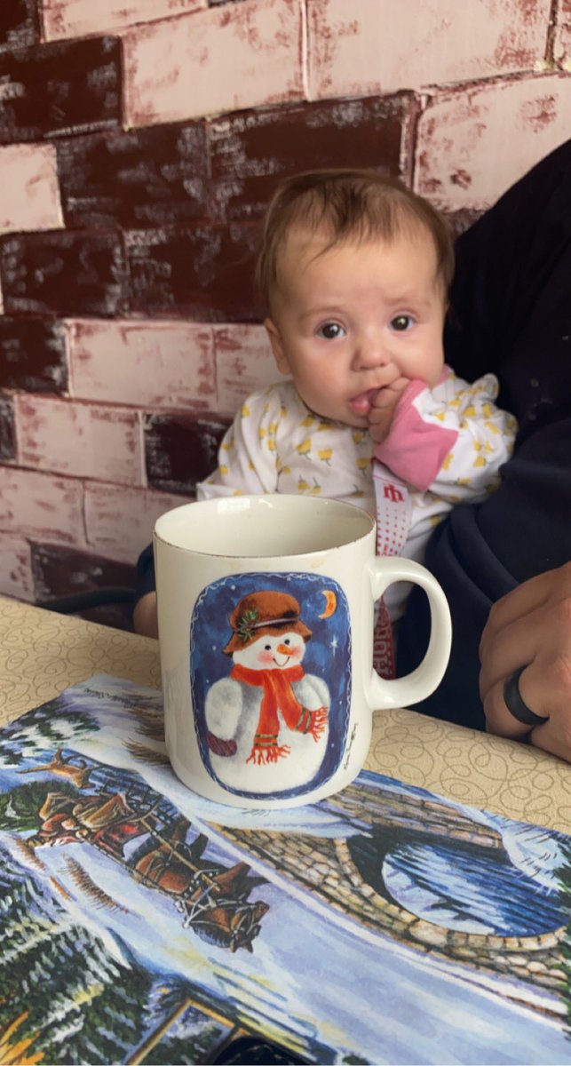 jacob_harden25's tweet photo. Drinkin’ coffee with the boys ☕️ Isn’t she the cutest little thing?? #UncleJake https://t.co/xUD77mlsdW