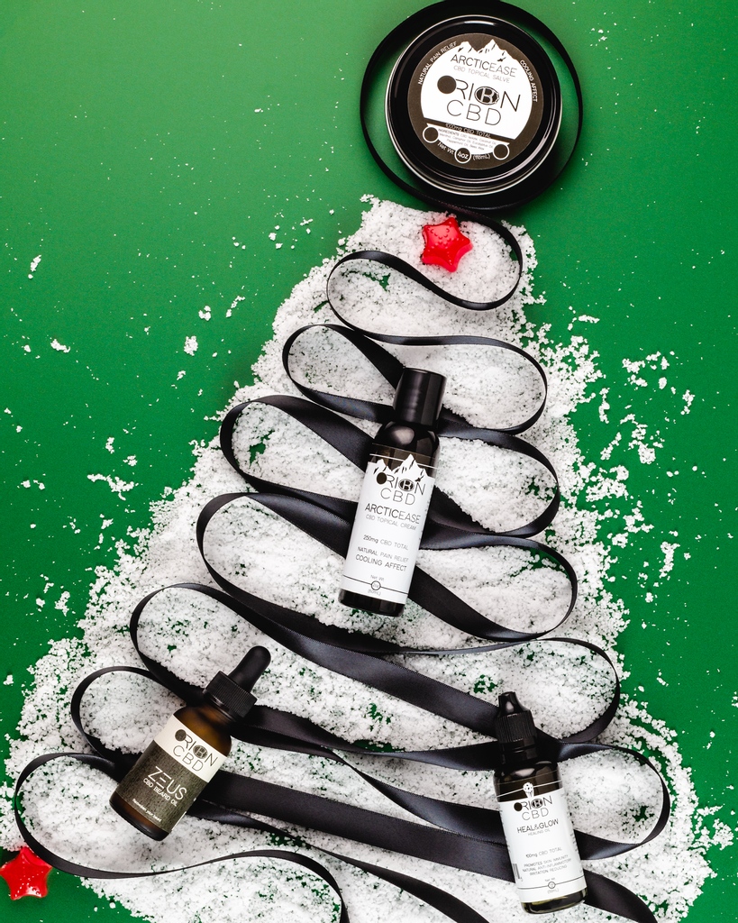 OrionCbd's tweet photo. Only 2 days to go 🎁 

Which CBD is your favourite this holiday?

#christmas #festiveshopping #endofyear https://t.co/KgFoaePeTu