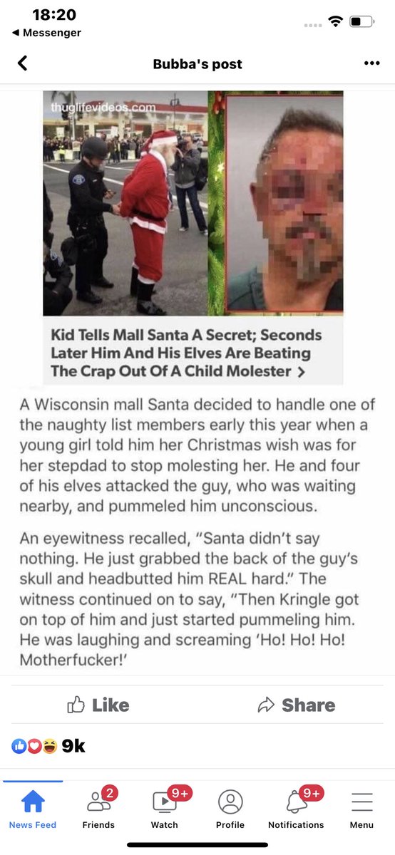 Their really is a Santa, thank you mr Kringle 👏👏🎅