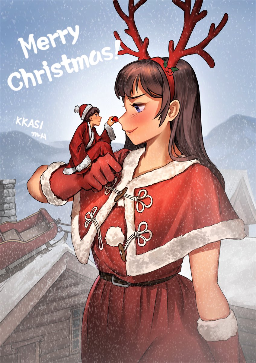 Alice Magic🍓🐰有栖魔法on X: RT @Kkasi00: Merry christmas~  t.cooyFdnZbYg1  X