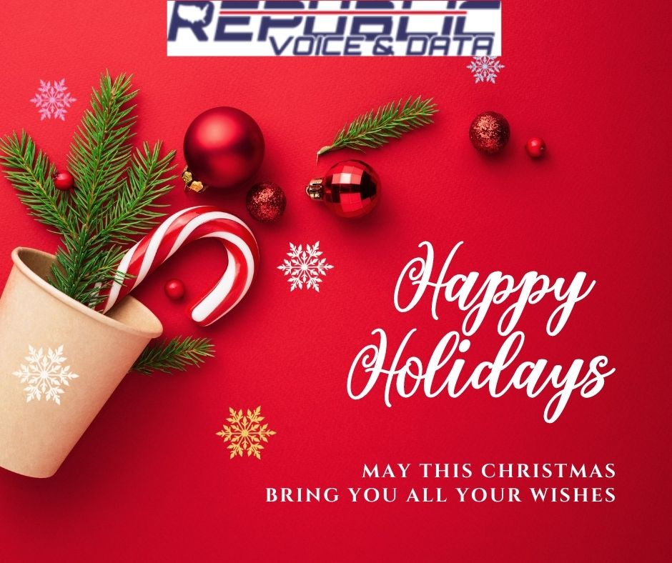 RepublicVoice's tweet photo. Republic Voice &amp; Data wishes you and your family a wonderful holiday season! 

#Holidays #holidayseason #tampabay https://t.co/ylIlmaiPug