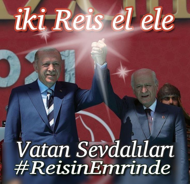 Türkiye’yi önce 2023 hedeflerine, ardından da 2053 vizyonuna Cumhur İttifakı'yla kavuşturacağız"
#ReisinEmrinde ....