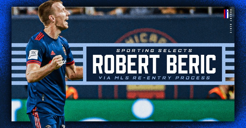 SportingKC's tweet photo. NEWS: #SportingKC selects Robert Beric in stage 2 of the @MLS Re-Entry Draft.