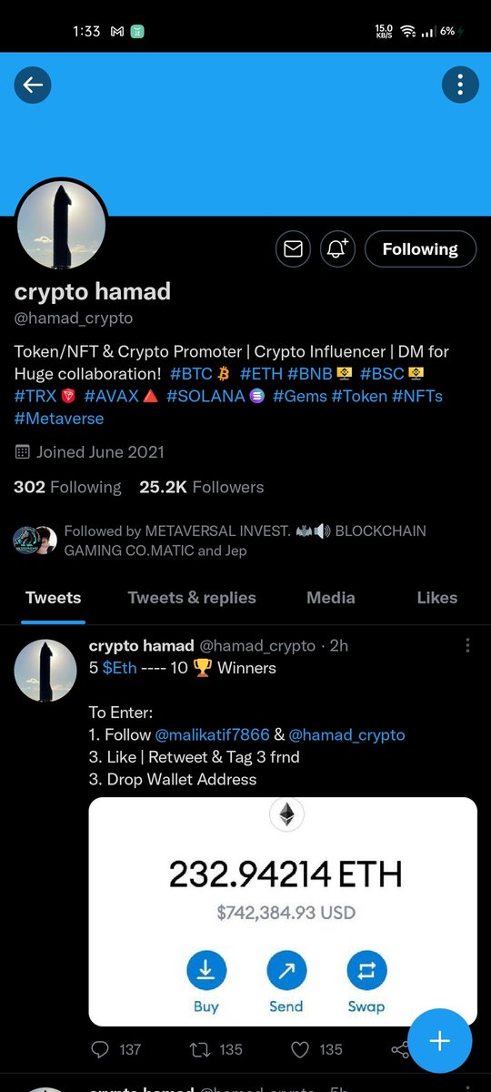 bleepkent's tweet photo. @Lady_Mazikeen @zionjake3 @its_me_russ 
ronin:cc90b32c681c5495f249ad5f5866eb12f48d30ee

Metamask:0xCC90b32C681c5495F249ad5f5866eb12F48D30ee https://t.co/IZDSu59pX6