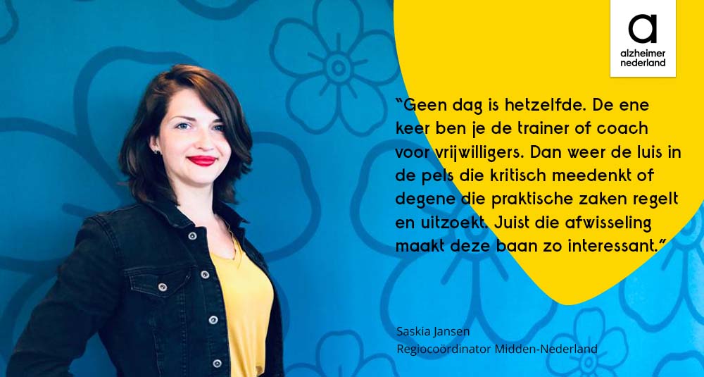 alzheimernl's tweet photo. #Vacature - Regio Coördinator Noordoost (32 uur).
Als regio #coördinator Noordoost ben je de spil tussen Alzheimer Nederland en de regionale vrijwilligersorganisatie. We zoeken een echte #netwerker. Geïnteresseerd? Reageer dan vóór 18 januari 2022. 👇
https://t.co/ptjItycaYH https://t.co/q6dVIm6CT3