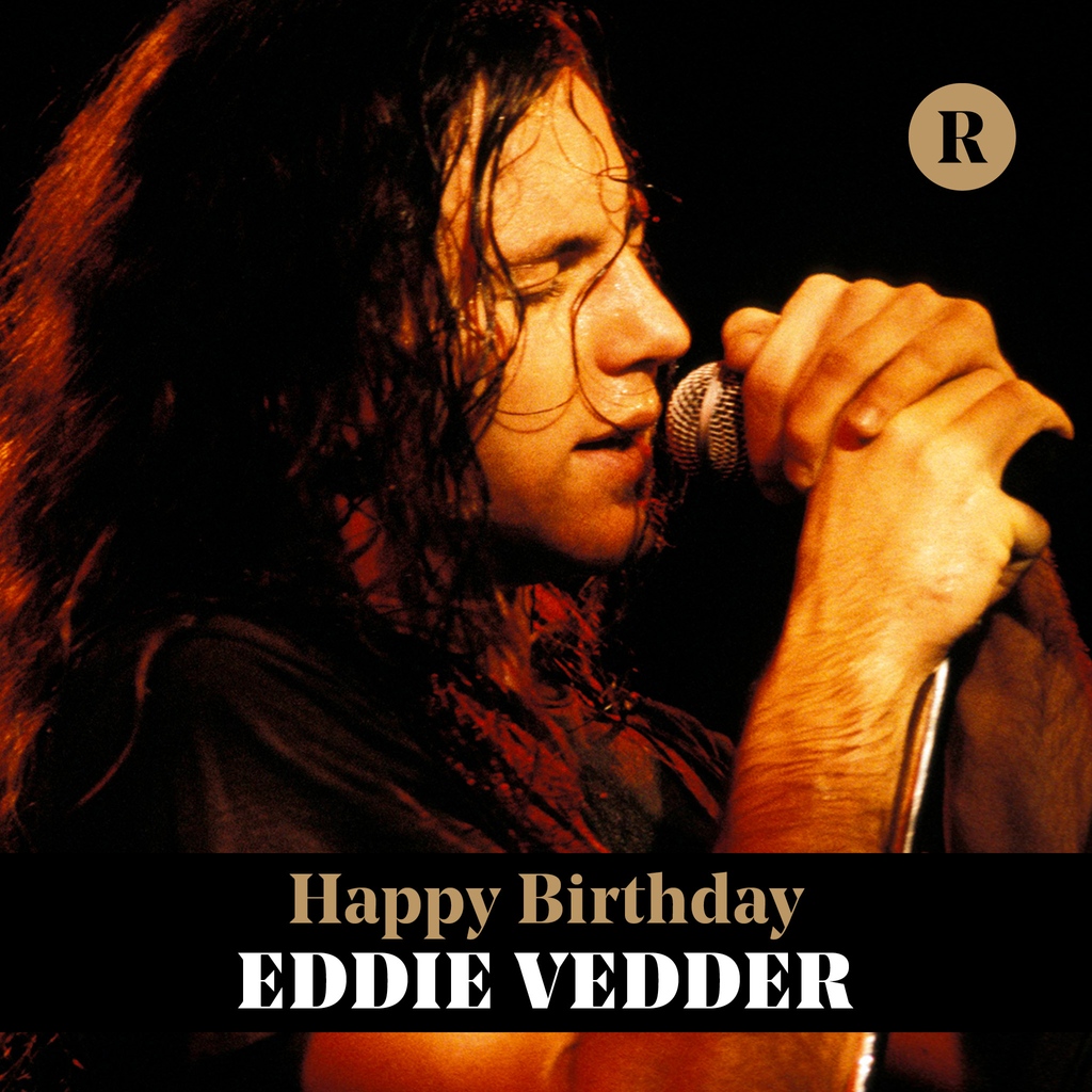 Happy birthday, Eddie Vedder!

What\s your favorite Pearl Jam song? 