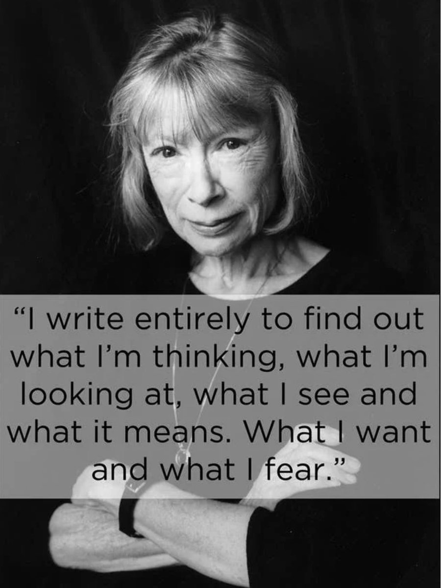 I read Joan Didion to hear myself on the page. To learn how to write, I read Didion. Her voice is so clear, so sharp at every angle, that it forces me to clarify mine.

Rest in Power, Miss Didion. 

California, your home state, will always belong to you.