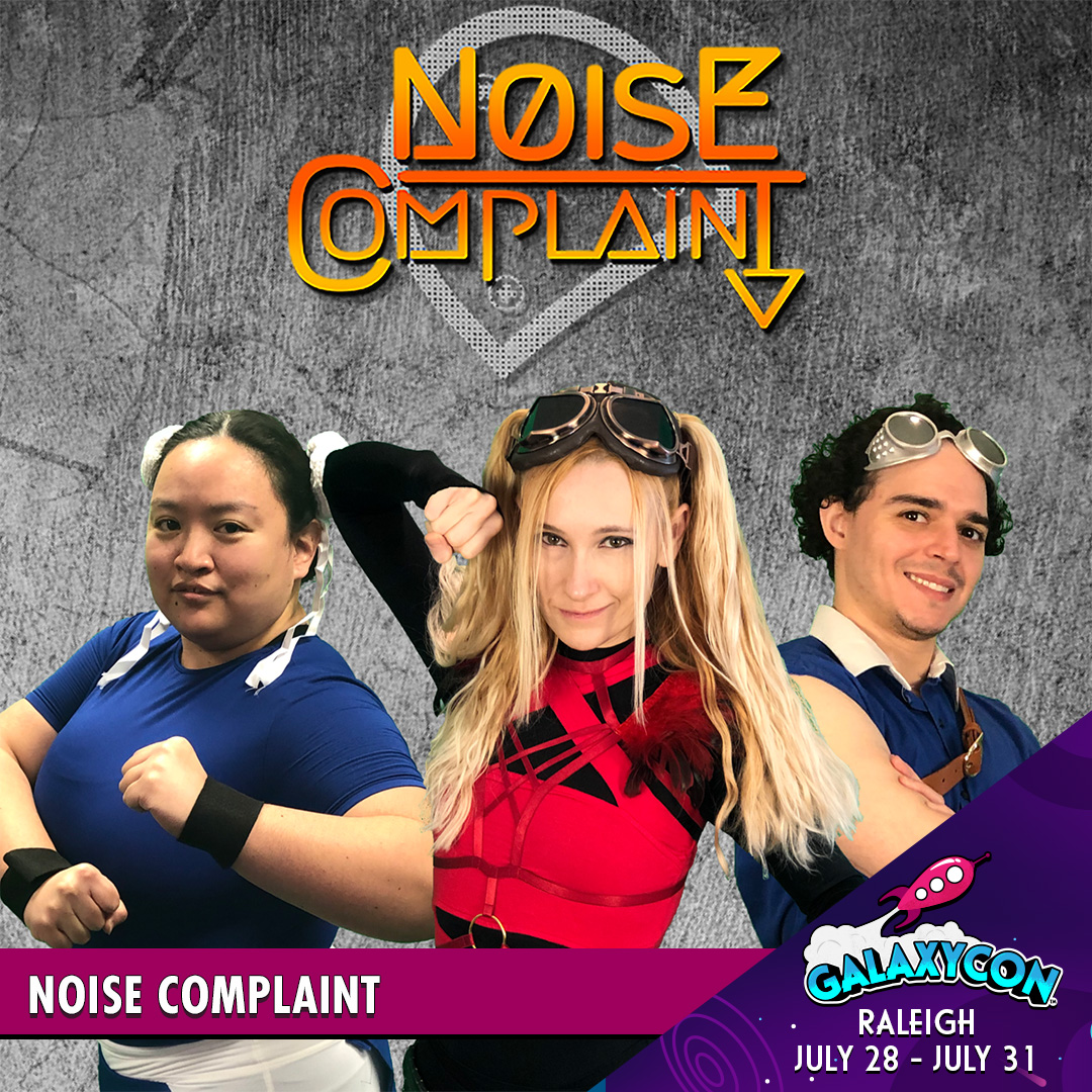 GalaxyConRDU's tweet image. Check out Noise Complaint at @galaxyconrdu July 28-31, 2022 at the Raleigh Convention Center!
 
Find Out More: galaxycon.info/noisecomplaint…   
 
#GalaxyCon #GalaxyConRaleigh #NoiseComplaint #NoiseComplaintLive