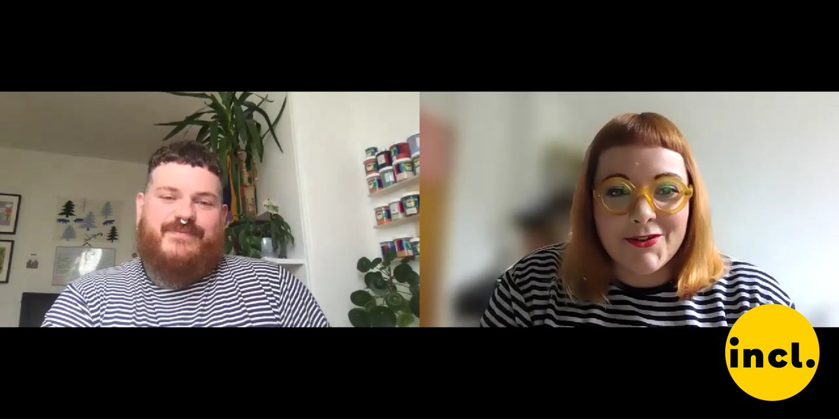 InclPublication's tweet photo. PLAYFULNESS AND TENDERNESS interview with Scotty Gillespie (he/him/they/them) for incl. Issue #4.

#inclusive #incl #publication #design #graphics #society #zine #opensource #accessibility #education #digitaldesign #magazine #pride #lgbtq #colour #prints #illustration #ceramics https://t.co/tTjVGirBWp
