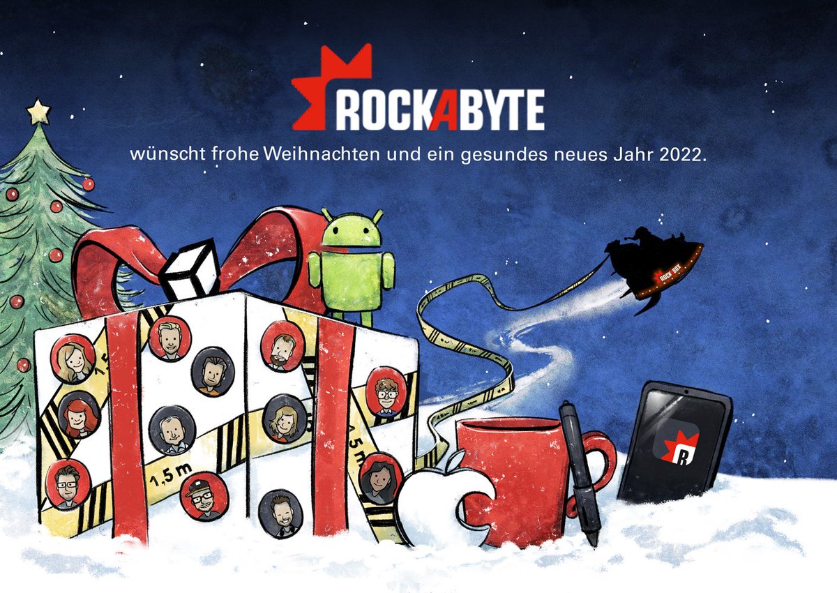rockabyte's tweet photo. Wir wünschen euch schöne Feiertage und einen guten und gesunden Start in 2022!
https://t.co/5prlcSNTGk https://t.co/L3dKBSaSt8