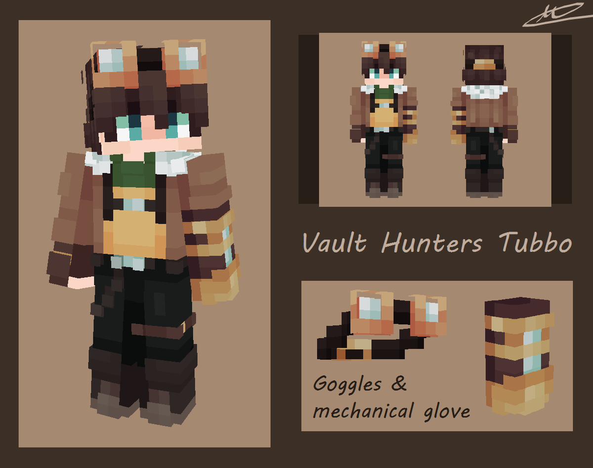 C!Tubbo  Minecraft Skin