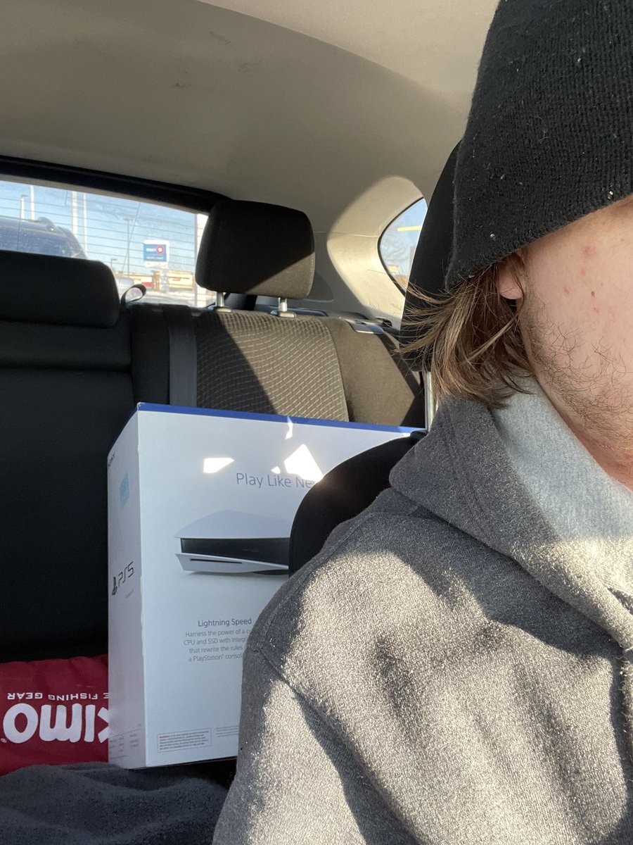 HighPitchPat's tweet photo. @PS5restocks_etc Just got my #PS5 from the #Gamestock bundle drop today. Thanks again for everything! https://t.co/2NJ3yQGfHC