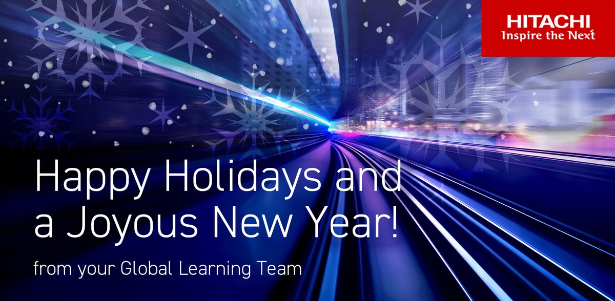 LearnHitachi's tweet photo. We hope you had a successful 2021 and look forward to helping you reach your 2022 training goals @LearnHitachi https://t.co/2lnu6HvDJ9