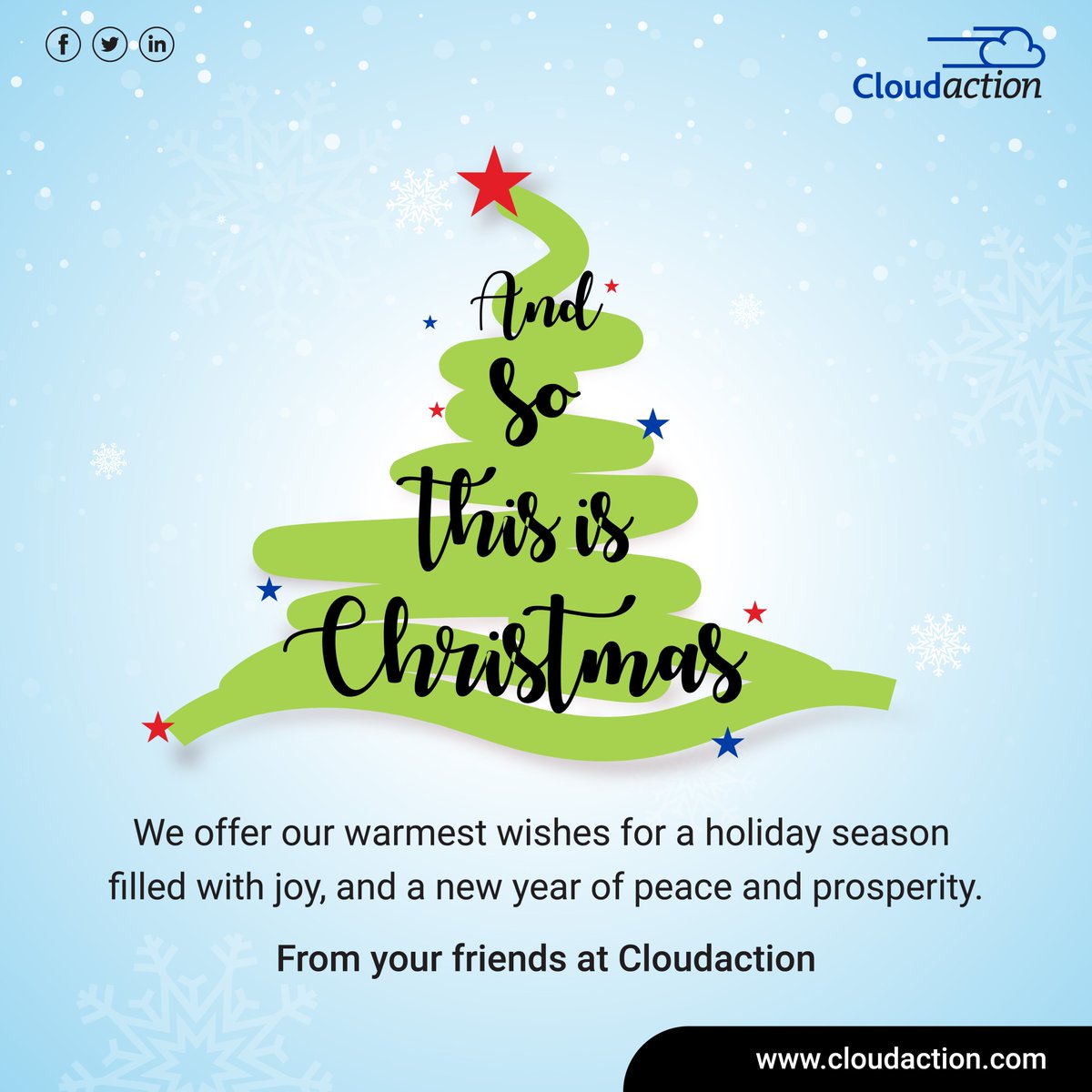 askcloudaction's tweet photo. Wishing you and yours a very Merry Christmas.
 
#merrychristmas #christmas #happyholidays #festiveseason #seasonsgreetings #cloudaction #askcloudaction https://t.co/8WuHqkdsiZ