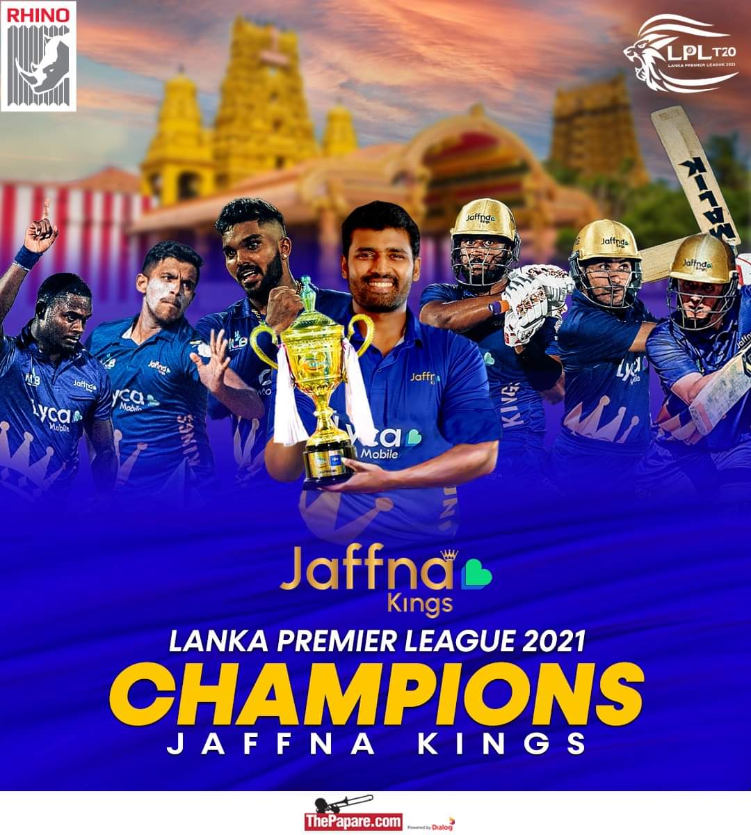 dilshanSD24's tweet image. Congratulations to @KingsJaffna and @PereraThisara for putting up a great show once again.
Well done TP 👏👏👏
#LPL2021 

Photo credit - @ThePapareSports 

facebook.com/11592257647758…