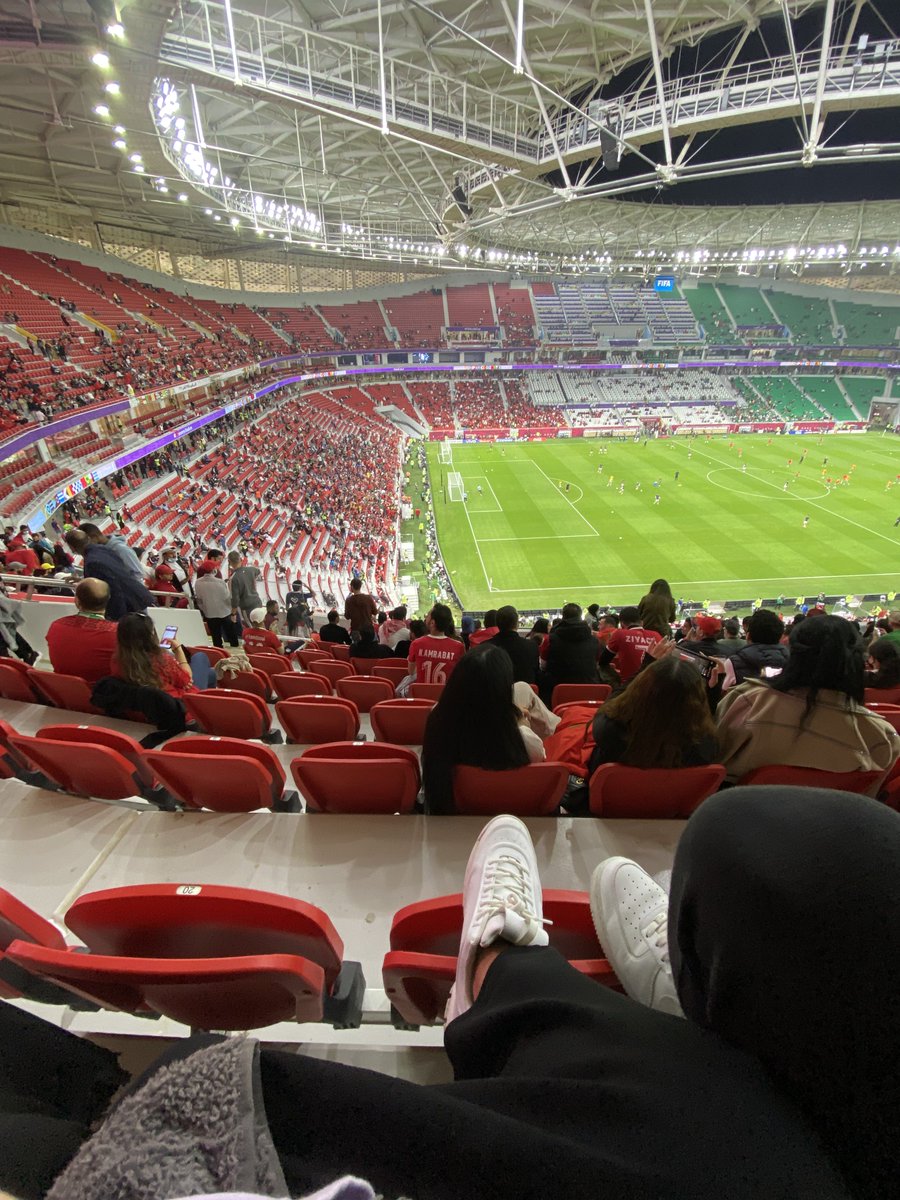 aishaofcl's tweet photo. So proud of Qatar for coming third in the FIFA Arab Cup 2021 with such high competition this year 🇶🇦 The whole event was really well organised and it was great to experience some of the action in person, bring on the 2022 Qatar World Cup! ⚽ #FIFArabCup2021 https://t.co/qRCU5OBmGZ