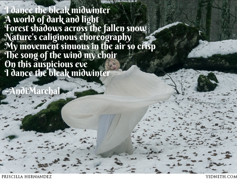 A Seasonal poetic collaboration from 
<a href="/HeavenSentWords/">Katherine</a> and <a href="/AndiMarchal/">Andi Marchal, Author</a> 
One image, two poets. 
🎄 Happy Holidays!! 🎄

#PoetryCommunity
#WritingCommunity 
#poetry 
Image: Priscilla Hernandez 
(Please click each image for full effect)