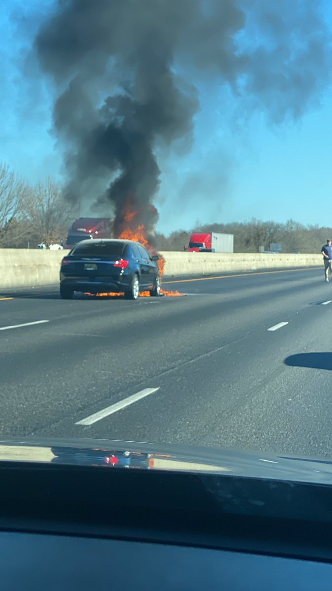 ScribblerPink's tweet photo. @algo_bhm @spann @ALDOT_ECRegion Just passed this on eastbound I-20 just past Anniston. I think everyone may be out of vehicle but traffic is about to be a mess. https://t.co/ZoniyISZJF