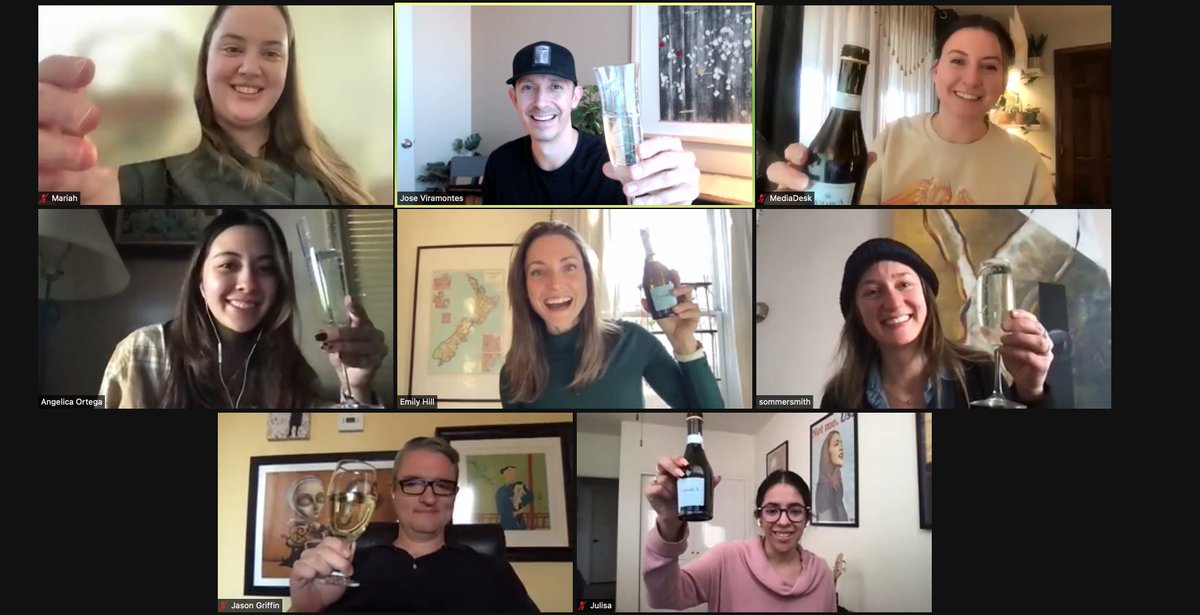 MediaDeskNM's tweet photo. Cheers to all of our friends, partners, and community members. It's been a wild year, and we're so thankful to be doing this work alongside you.

Here's to more social impact (and prosecco!) in 2022 ��� https://t.co/NwJClul7Cz