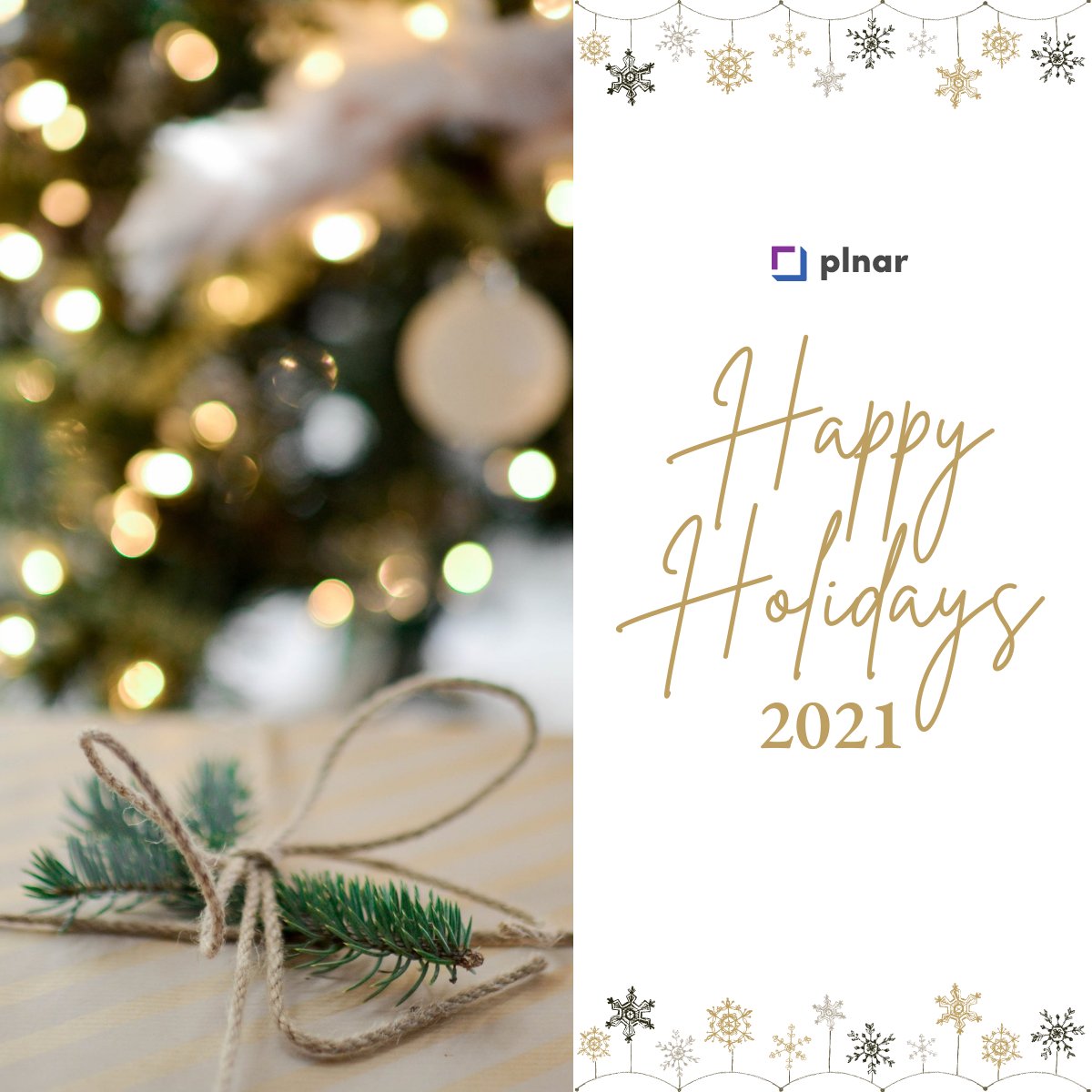 Happy Holidays from the Plnar Team! We had a wonderful year here at Plnar and we have you to thank for it. So THANK YOU! Have a safe, restful, and happy holiday weekend.