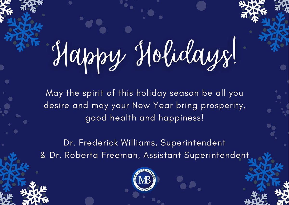 Have a Merry Christmas, Happy Kwanzaa and a Prosperous New Year!!  We will observe an Early Dismissal Schedule today.  All offices will reopen and classes will resume on Tuesday, January 4, 2022.