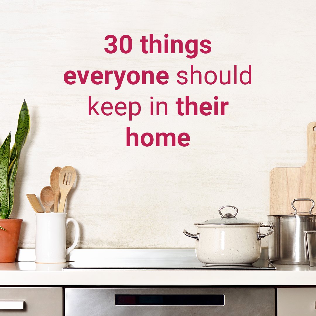 Your home is more than likely already filled with trinkets and gadgets to help with home care, cooking and safety.

But one more tool could be exactly what you need to make your home life a lot easier.

Here is your ultimate checklist:
housebeautiful.com/lifestyle/g475…